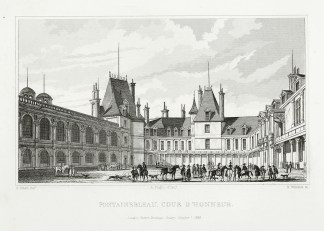 Fontainebleau, Cour D’Honneur. France & Monaco