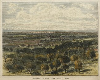 Adelaide as Seen from Mount Lofty. Adelaide