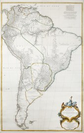 Amerique Meridionale Publiee sous les Auspices de Monsegneur le duc D'Orleans Premier Prince du Sang