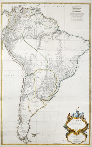 Amerique Meridionale Publiee sous les Au… Wall Maps