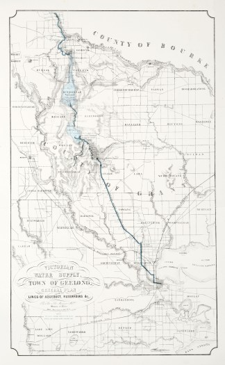 Victorian Water Supply, Town of Geelong.… Victoria