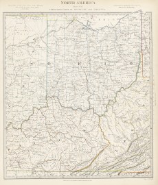 North America, Ohio with parts of Kentucky, Virginia and Indiana