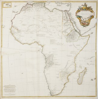 Afrique Publiee sous les Auspices de Mon… Wall Maps