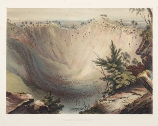 Crater of Mount Schank. Regional