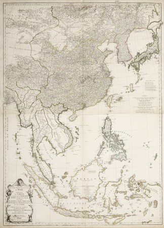 Seconde Partie De la Carte d’Asie … Southeast Asia