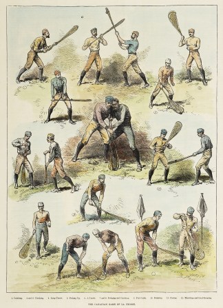 The Canadian Game of La Crosse. SPORTS