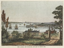 Port Jackson, Fort Macquarie, and Part of Sydney C… AUSTRALIA