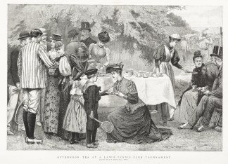 Afternoon Tea at a Lawn Tennis Club Tour… SPORTS