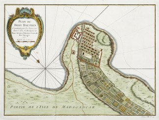 Plan du Fort Dauphin Construit par les F… Town Plans