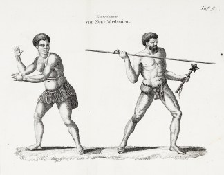 Einwohner von Neu-Caledonien. New Caledonia