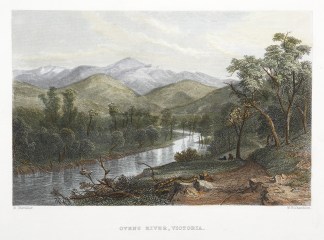 Ovens River, Victoria. Acquisitions Maps & Prints