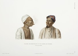 Rajahs de L'Ile Waigiou et du Havre de Doreri. (Nouvelle-Guinee)