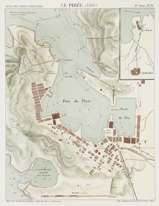 Le Piree.(1886) Town Plans