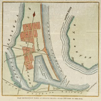 Plan Showing New Works at Bullock Island… Regional