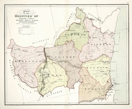 Map of the Counties of Cresham, Fitzroy, Raleigh, Dudley..