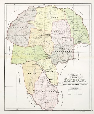Map of the Counties of Benarba, Stapylto… New South Wales