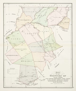 Map of the Counties of Culgoa, Narran, F… New South Wales