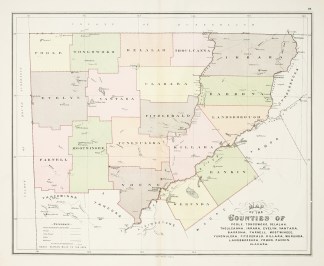 Map of the Counties of Poole, Toncowoko,… New South Wales