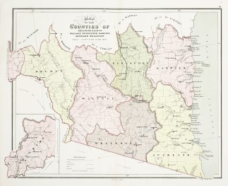 Map of the Counties of Goulburn, Selwyn,… New South Wales