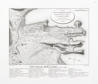 Plan de la ville de Sydney Capitale des … Town Plans