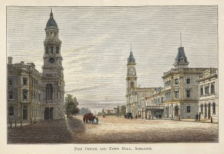 Post Office and Town Hall, Adelaide. Adelaide
