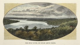 The Swan River, Six Miles Above Perth.