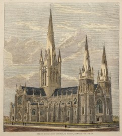 The New Roman Catholic Cathedral, St. Patrick’s , Melbourne. Victoria - Melbourne The New Roman Catholic Cathedral, St. Patrick's , Melbourne.