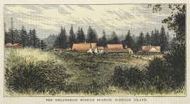 The Melanesian Mission Station, Norfolk Island.