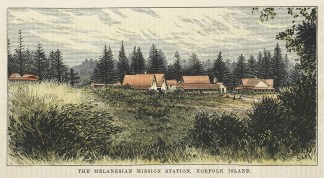 The Melanesian Mission Station, Norfolk … Australiana (General) The Melanesian Mission Station, Norfolk … Australiana (General)