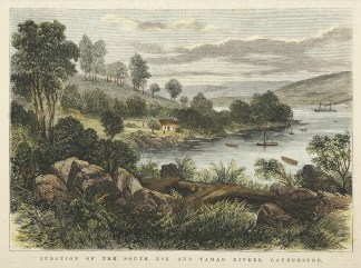 Junction of the South Esk and Tamar Rive… Tasmania