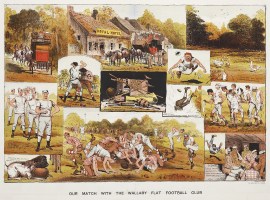 Our Match with the Wallaby Flat Football Club