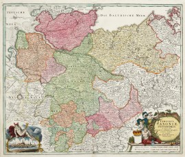 Circulus Saxoniae Inferioris in omnes suos Status et Principatus accirate divifus ex conatibus