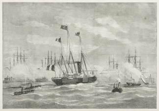 Departure of the Sha from Portsmouth. Iran (Persia) & Iraq