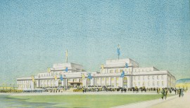 Commemorative picture: the opening of the first Commonwealth Parliament at Canberra on May 9, 1927 by his Royal Highness the Duke of York NSW - Country Commemorative picture: the opening of the first Commonwealth Parliament at Canberra on May 9, 1927 by his Royal Highness the Duke of York