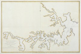 Plan of Port Jackson New South Wales 1788 by Capt. John Hunter.