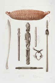 Nouvelle Zelande 1. Coffre en bois sculpte.....