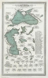 A Comparative View Of The Inland Seas & ; Principal Lakes in the Eastern Hemisphere