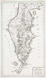 Carte du Kamtchatka Dressee et Gravée par Laurent