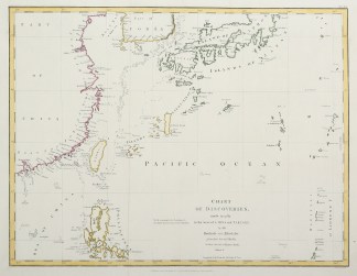 Chart of Discoveries, made in 1787, in t… Southeast Asia