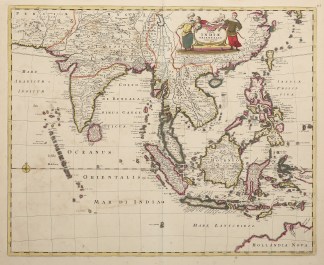 Tabula Indiae Orientalis. South Asia