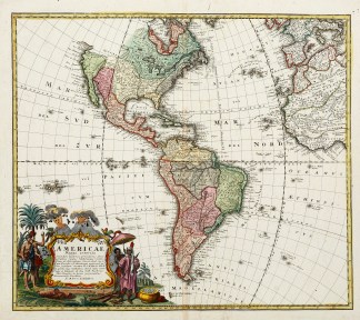 Americae Mappa Generalis Secundum Legiti… United States