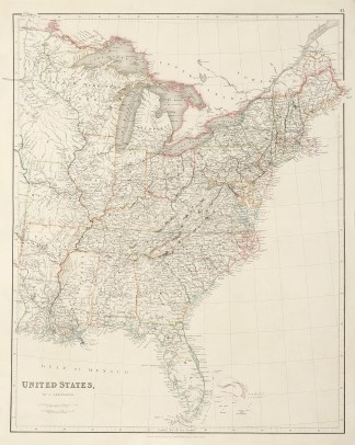 United States, by J. Arrowsmith. United States
