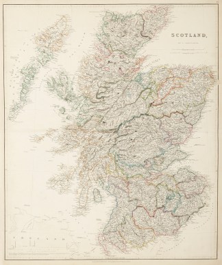 Scotland, by J. Arrowsmith. BRITISH ISLES