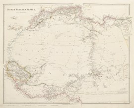 North Western Africa, by J. Arrowsmith. Africa Countries North Western Africa, by J. Arrowsmith.