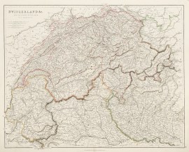 Switzerland &c. And the Passes of the Alps, by J. Arrowsmith.