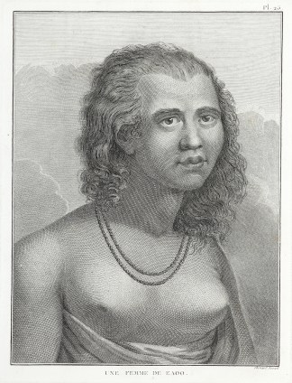Une Femme de Eaoo. Captain Cook Une Femme de Eaoo. Captain Cook
