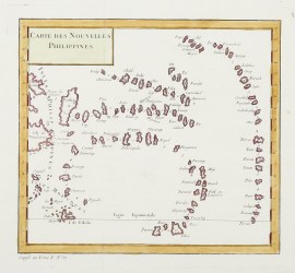 Carte des Nouvelles Philippines. MAPS & GLOBES Carte des Nouvelles Philippines.