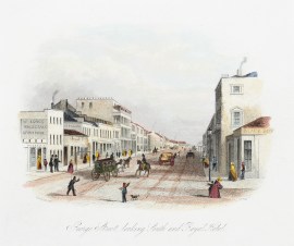 George Street, looking South and Royal Hotel. Sydney