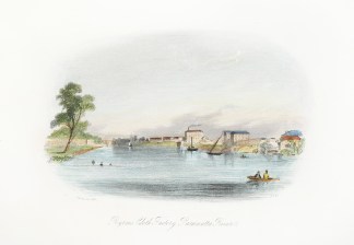 Byrnes Cloth Factory, Parramatta River. Sydney