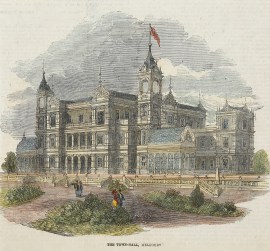 The Town-Hall, Melbourne sic Melbourne